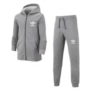 ΣΕΤ ΖΑΚΕΤΑ ΦΟΥΤΕΡ ΦΟΡΜΑ ΠΑΝΤΕΛΟΝΙ ΓΚΡΙ ADIDAS ΚΩΔ.008